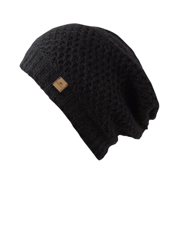 Hippe chemo mutsjes winter - Beanie Nel Black -  chemo muts winter