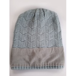 Beanie Maira Washed Blue -  chemo mutsje / alopecia hoofdbedekking hippe chemo mutsjes winkel - Beanie Maira Washed Blue -  chemo mutsje / alopecia hoofdbedekking