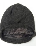 Beanie Courtney, with fleece, grey - chemo hat / alopecia headwear Beanie Courtney, met fleece, grijs - chemo muts / alopecia muts - EN