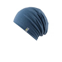 Beanie Florence Blue - chemo mutsje / alopecia mutsje goedkope chemo mutsjes Mooihoofd - Beanie Florence Blue