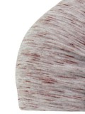 Beanie Leeds Grey with Bordeaux - chemo hat / alopecia hat Beanie Leeds Grey with Bordeaux - chemo hat / alopecia hat
