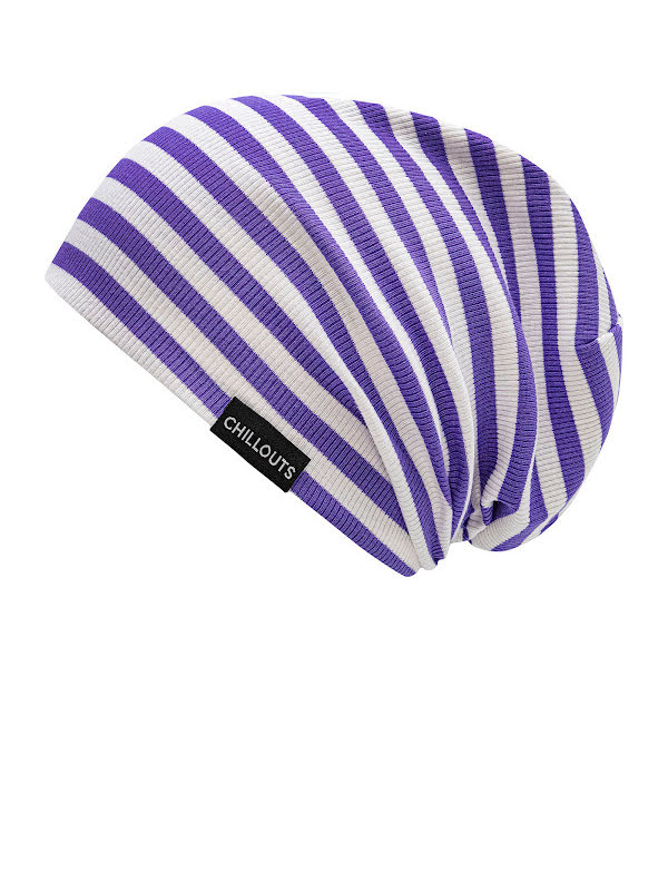 Beanie Bangkok Violet - chemo hat / alopecia hat