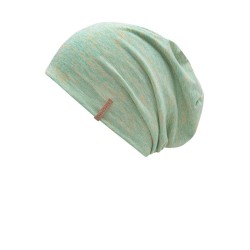 Beanie Memphis Turquoise-Orange - chemo mutsje / alopecia mutsje goedkope chemo mutsjes Mooihoofd - Beanie Memphis Turquoise-Orange