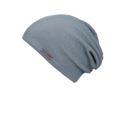 Beanie Trikala washed Blue - chemo mutsje / alopecia mutsje goedkope chemo mutsjes katoen - Beanie Trikala washed Blue