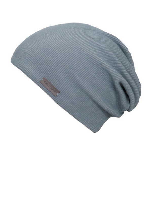 Beanie Trikala washed Blue - chemo hat / alopecia headwear