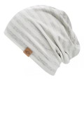 Cambridge grey Stripes - chemo hat / alopecia headwear