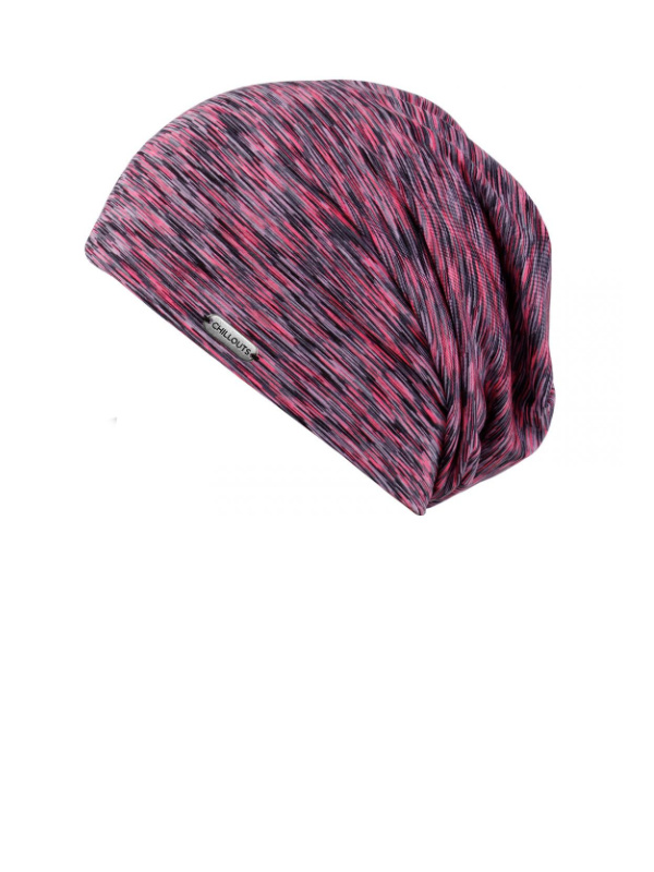 Beanie Helsinki black and pink SPF 50+ - chemo hat / alopecia headwear Beanie Helsinki black and pink SPF 50+ - chemo hat / alopecia headwear
