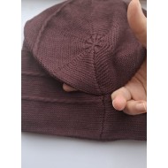 Beanie Artemis bordeaux- chemo hat / alopecia headwear