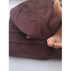 Beanie Artemis bordeaux- chemo hat / alopecia headwear