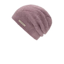 Beanie Vanja Pink, with fleece - chemo hat / alopecia headwear