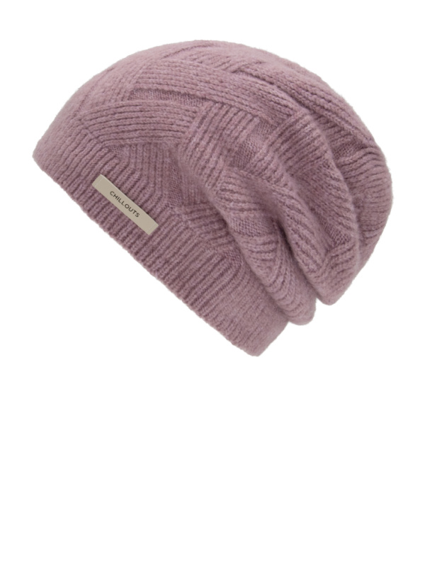 Beanie Vanja Pink, with fleece - chemo hat / alopecia headwear