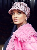 Cap Pandora Pink Bouclé Harmony - chemo headwear