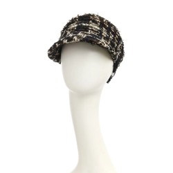 Cap Pandora Midnight Bouclé Sparkles - chemo cap / alopecia cap