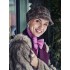 Cap Pandora Oxford Brown - chemo cap / alopecia cap