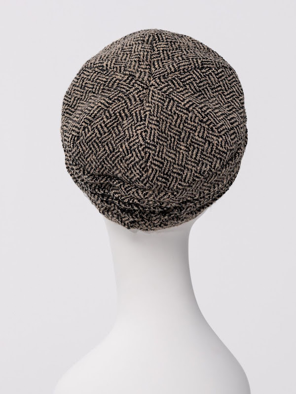 Cap Pandora Vintage Tweed - chemo cap / alopecia cap