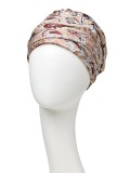 Turban Sapphire Oriental Rose Paisley - cancer hat / alopecia headwear