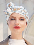 Headscarf Beatrice - Ikat Blues - chemo headwear / alopecia headscarf Headscarf Beatrice - Ikat Blues - chemo headwear / alopecia headscarf