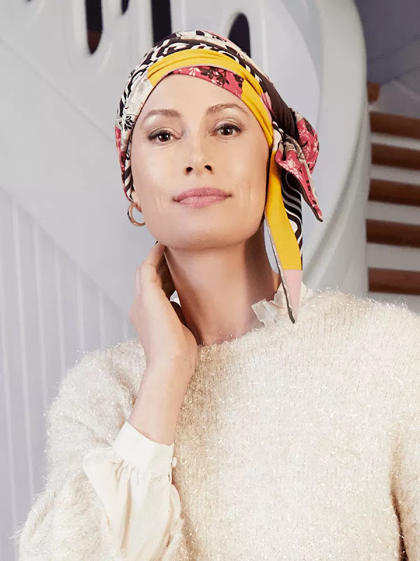 Headscarf Beatrice - Fall Galore  - chemo headwear / alopecia headscarf