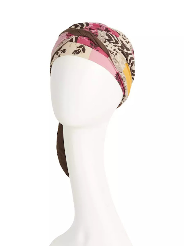 Headscarf Beatrice - Fall Galore  - chemo headwear / alopecia headscarf