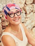 Top Amia - Golden Beginnings - Linen  - cancer hat / alopecia headwear