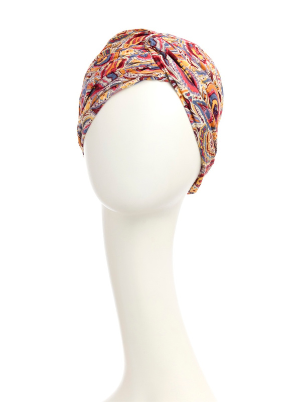Turban HocJoyo Moroccan Paisley - cancer hat / alopecia headwear