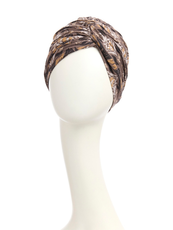 Turban HocJoyo Autumn Ornaments - cancer hat / alopecia headwear