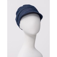 Hippe chemo mutsjes chemo pet - Pet HocShana - Dark Blue Denim