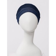 Hippe chemo mutsjes winkel - Top Yoga Dark Blue Denim