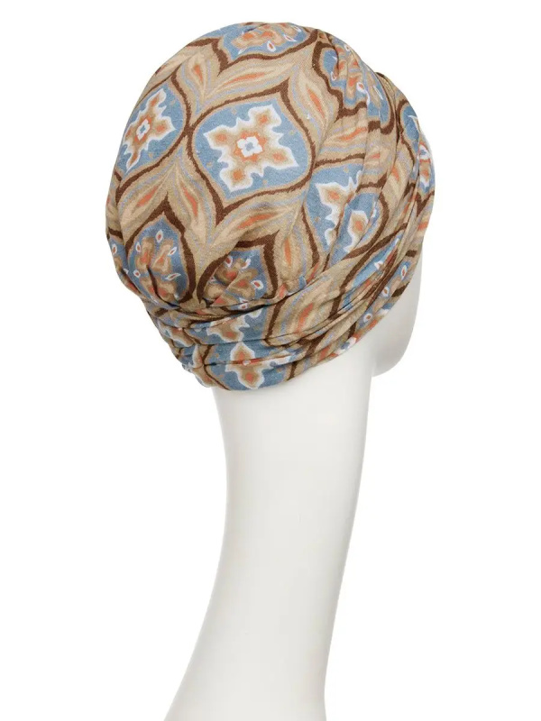 Turban Shakti Linen Touch of Gold - cancer hat / alopecia headwear