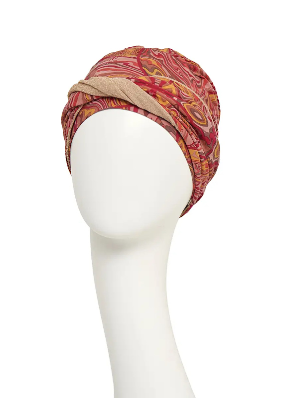 Turban Shakti Marble Fusion - cancer hat / alopecia headwear