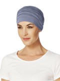 Top Yoga Blue - cancer hat / alopecia headwear