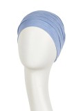 Top Yoga Blue Melange - cancer hat / alopecia headwear