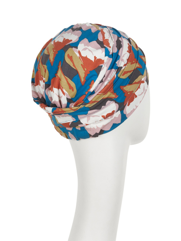 Top Yoga Autumn Cherries - cancer hat / alopecia headwear Top Yoga Autumn Cherries - cancer hat / alopecia headwear