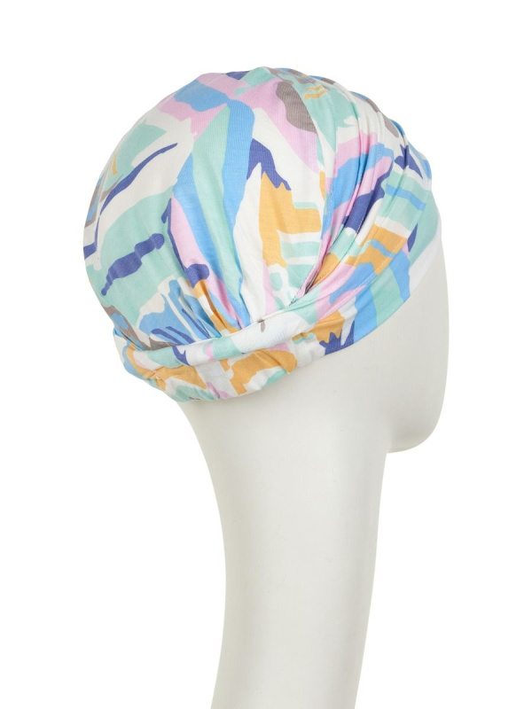 Top Yoga Graphic Zebra - cancer hat / alopecia headwear Top Yoga Graphic Zebra - cancer hat / alopecia headwear