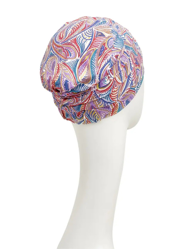 Top Yoga Festive Ornaments - cancer hat / alopecia headwear