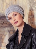 Turban Nelly V grey - chemo hat / alopecia turban Turban Nelly V grey - chemo hat / alopecia turban