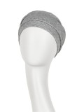 Turban Nelly V grey - chemo hat / alopecia turban Turban Nelly V grey - chemo hat / alopecia turban