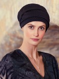 Turban Nelly V black - chemo hat / alopecia turban Turban Nelly V black - chemo hat / alopecia turban