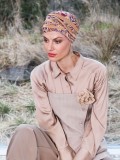 Top Shanti Moroccan Paisley - chemo hat / alopecia headwear