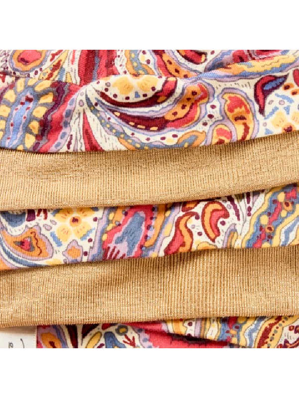 Top Shanti Moroccan Paisley - chemo hat / alopecia headwear