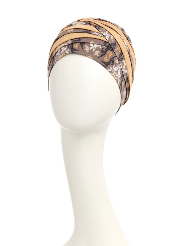 Top Shanti Autumn Ornaments - chemo hat / alopecia headwear