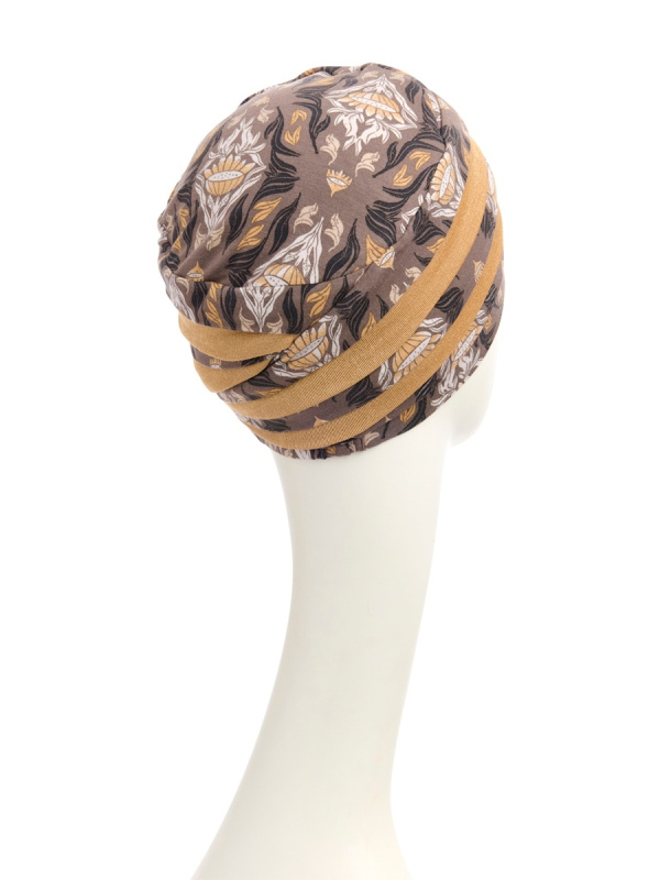 Top Shanti Autumn Ornaments - chemo hat / alopecia headwear