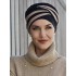 Top Shanti Black/Sand - chemo hat / alopecia headwear