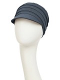 Cap HocYoga - Blue - chemotherapy headwear / alopecia cap 