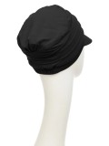 Cap HocYoga - Black - chemotherapy headwear / alopecia cap 