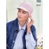 Cap HocYoga - Pink Melange- chemotherapy headwear / alopecia cap 