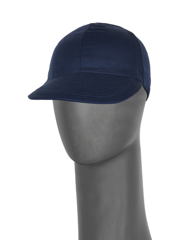 Cap B.B. Bennett - Blue - mens chemo cap / alopecia headwear Pet B.B. Bennett - Blauw - mannen chemo pet / alopecia hoofdbedekking - EN