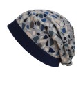 Top Mix Pebbles Blue - chemo hat / alopecia hat