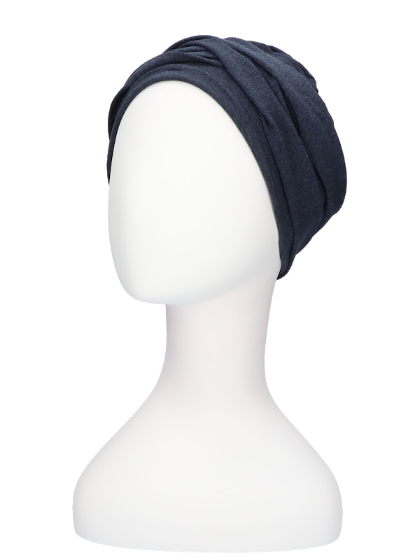 Top PLUS jeans - chemotherapy headcover / alopecia headwear