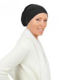 Top Tio black - chemo hat / alopecia hat Top Tio black - chemo hat / alopecia hat